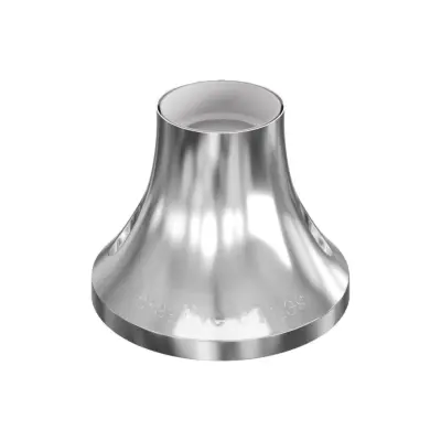 Lamphållare med metallic-effekt för vägg och tak krom