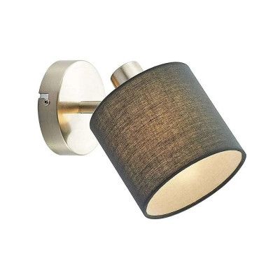 Lindby - Darima 1 Vägglampa/Plafond Grey