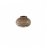 Lindby - Nerys Plafond Black/Wood