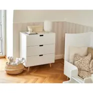 Manis-H Byrå med 3 lådor - Mått: 70*70*42 cm (H*L*B)