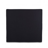 Mille Notti Canvas 180 sänggavel - Svart