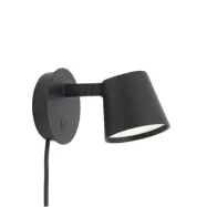 Muuto - Tip Vägglampa Black