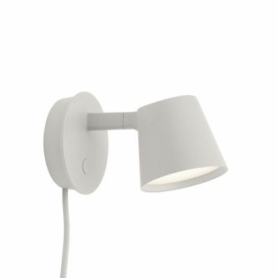 Muuto - Tip Vägglampa Grey