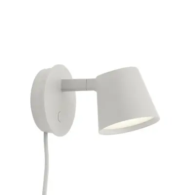 Muuto - Tip Vägglampa Grey