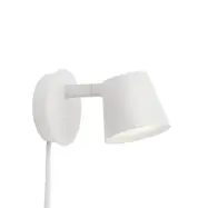Tip Vägglampa White Muuto - Vardagsrum - Aluminium