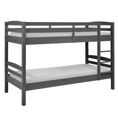 NORDIC LIVING COLLECTION LAVIUS våningssäng 90x200 tillverkad av massivt trä inklusive ribbotten, kan delas till 2 enkelsängar