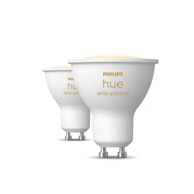 Philips Hue White Ambiance 2-pack GU10 4,3W