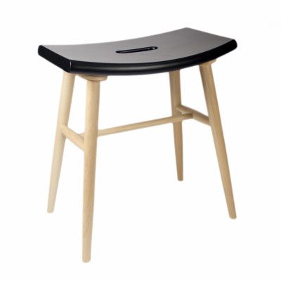 Träpall Emil svart träben