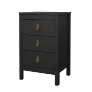 TVILUM Madrid Nattduksbord med 3 lådor - Parcel