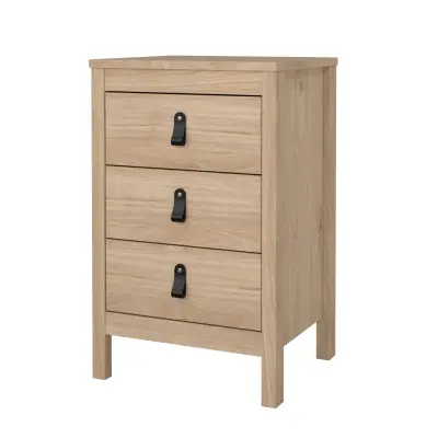 TVILUM Madrid Nattduksbord med 3 lådor - Parcel