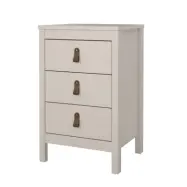 TVILUM Madrid Nattduksbord med 3 lådor - Parcel