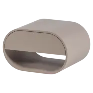 WOOOD Momo vägghängt nattduksbord, med 1 fack och 1 låda - sandfärgad MDF (39x28)