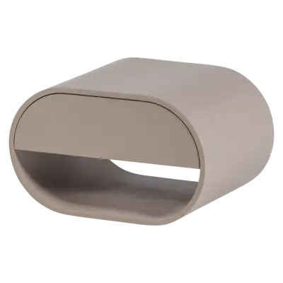 WOOOD Momo vägghängt nattduksbord, med 1 fack och 1 låda - sandfärgad MDF (39x28)