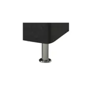 Modell 10 sängben, 4 st. - polerad krom (H:12cm)