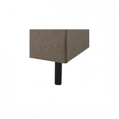 Modell 22 sängben, 4 st. - cylinder svart metall (H:16cm)