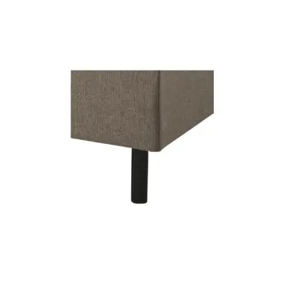 Modell 22 sängben, 4 st. - cylinder svart metall (H:16cm)