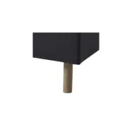 Modell 23 sängben, 4 st. - cylinder naturligt trä (H:16cm)