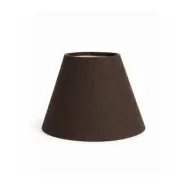 BERGO Lampskärmar Leo 25 lampskärm Linen Chocolate
