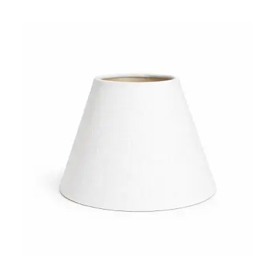 BERGO Lampskärmar Leo 25 lampskärm Linen White
