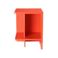 Broste Copenhagen Tenna sängbord vänster Pureed pumpkin orange