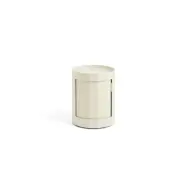 HAY - Facet Sidobord incl. Feet&Castors Low Eggshell