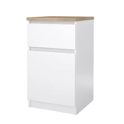 TVILUM Naia Nattduksbord 1 dörr + 1 låda - Paket