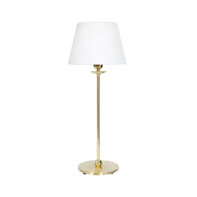 Konsthantverk Uno lampfot, mässing 39cm