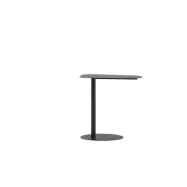 VENTURE DESIGN San Jose sidobord - svart stål (50x38)