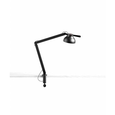 HAY - PC Bordslampa 2 Armar m. clamp Soft Black