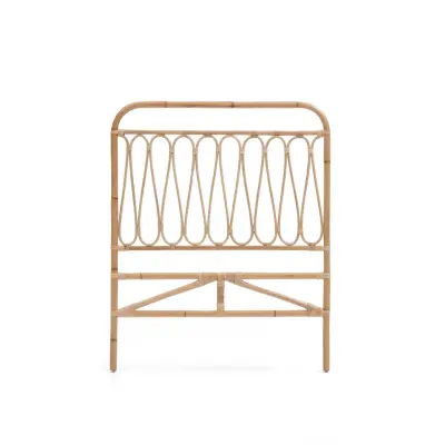 KAVE HOME Caterina sänggavel - naturlig rotting (för 90 cm sängar)