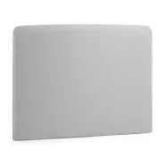 KAVE HOME Dyla sänggavel, med avtagbartöverdrag - grått tyg (för 90 cm säng)