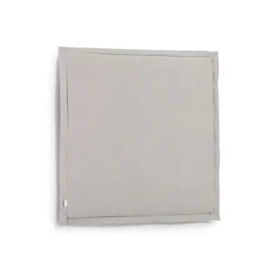 KAVE HOME Tanit sänggavel, med avtagbart lock - grått linne