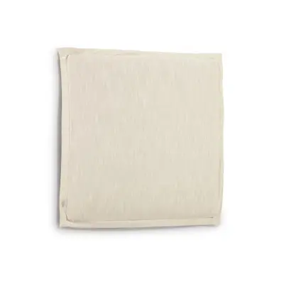 KAVE HOME Tanit sänggavel, med avtagbart lock - vitt linne (för 90 cm sängar)