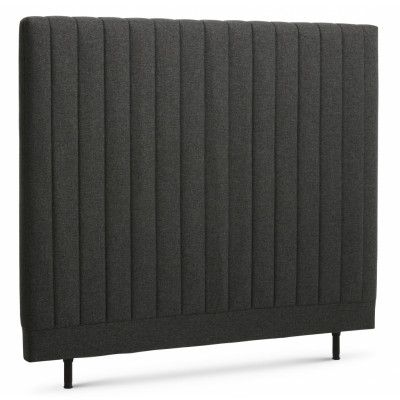 Randgavel, höjdjusterbar - antracitgrå polyesterväv (L:140)