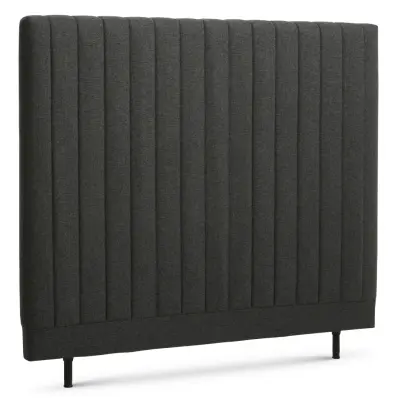 Randgavel, höjdjusterbar - antracitgrå polyesterväv (L:140)