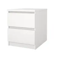 TVILUM Naia Nattduksbord med 2 lådor - Paket