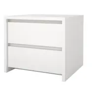 TVILUM Next Nattduksbord 2 lådor - Paket