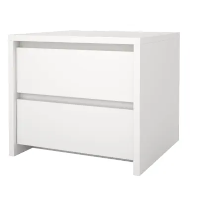 TVILUM Next Nattduksbord 2 lådor - Paket