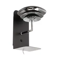 Dyberg Larsen - DL20 USB Hylla inkl. Lampe SvartDybergLarsen