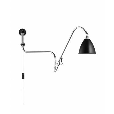 GUBI - Bestlite BL10 Vägglampa Ø16 Krom/Svart