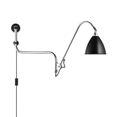 GUBI - Bestlite BL10 Vägglampa Ø16 Krom/Svart