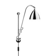 GUBI - Bestlite BL5 Vägglampa Ø16 Krom/Krom