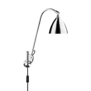 GUBI - Bestlite BL6 Vägglampa Ø16 Krom/Krom