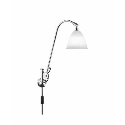 GUBI - Bestlite BL6 Vägglampa Ø16 Krom/Porslin