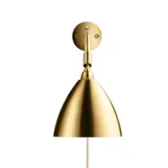 GUBI - Bestlite BL7 Vägglampa Ø16 Mässing/Mässing