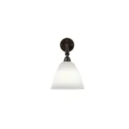 GUBI - Bestlite BL7 vägglampa, Ø 16 cm, svart/porslin