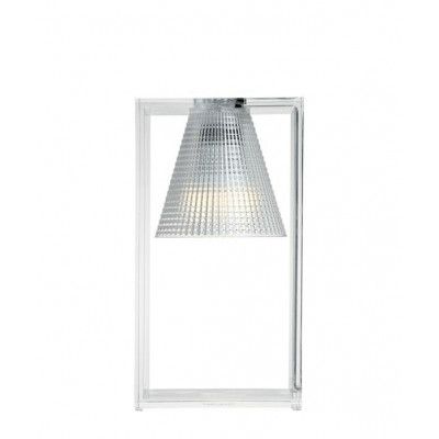 Kartell - Light Air Bordslampa Sculped Kristall
