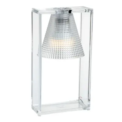 Kartell - Light Air Bordslampa Sculped Kristall