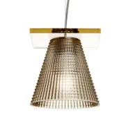 Kartell - Light Air Taklampa Sculped Bernsten
