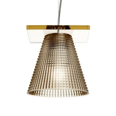 Kartell - Light Air Taklampa Sculped Bernsten